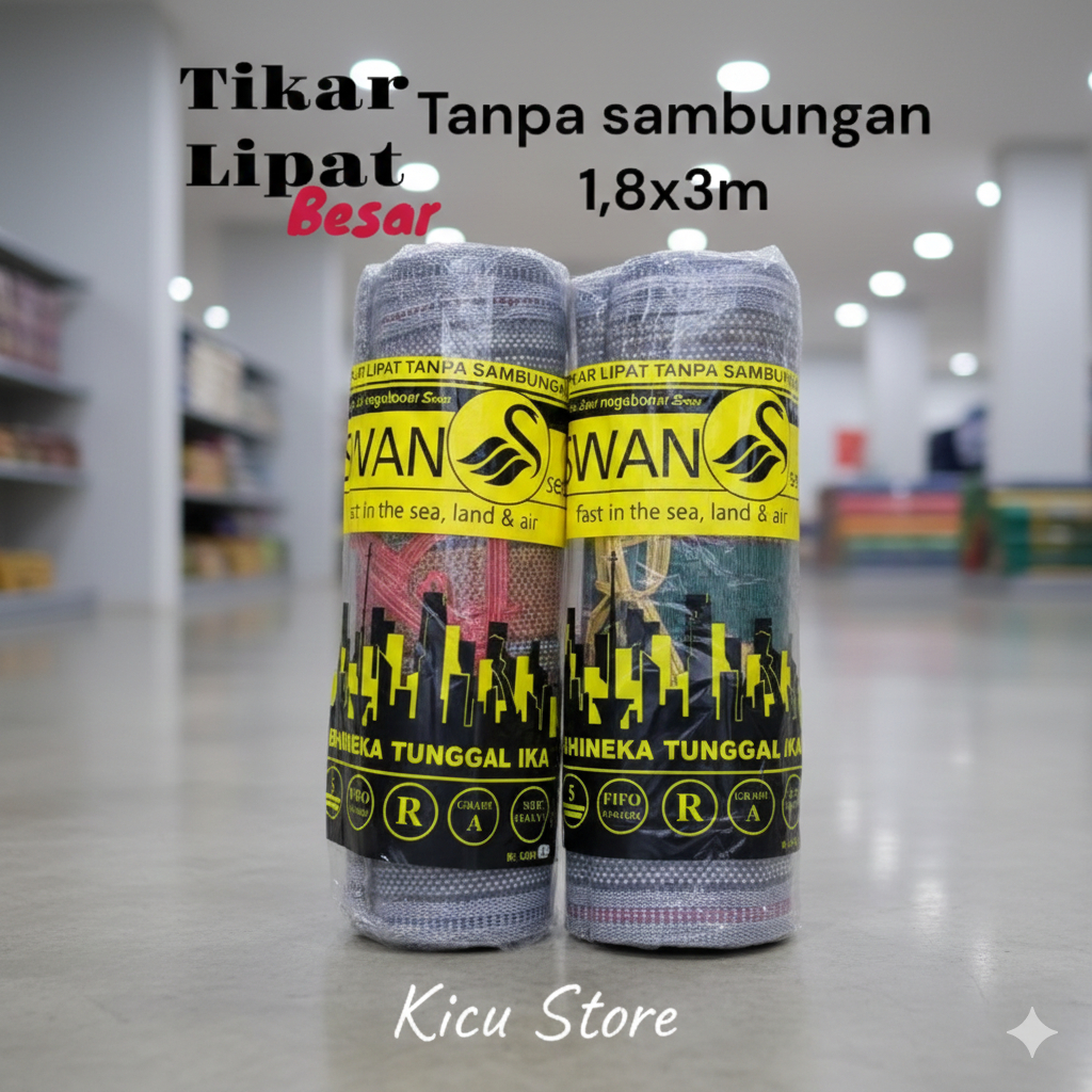 Tikar Lipat Multifungsi Merk Swan Sea Tanpa Sambungan Ukuran 1,8mx3m || Tikar Hajatan || Tikar Pikni