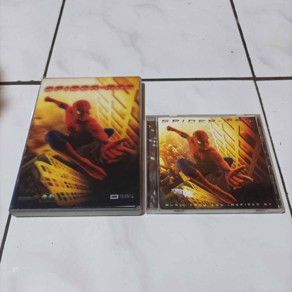 Paket Take All VCD Dan CD Original Ost Film Spiderman 2002