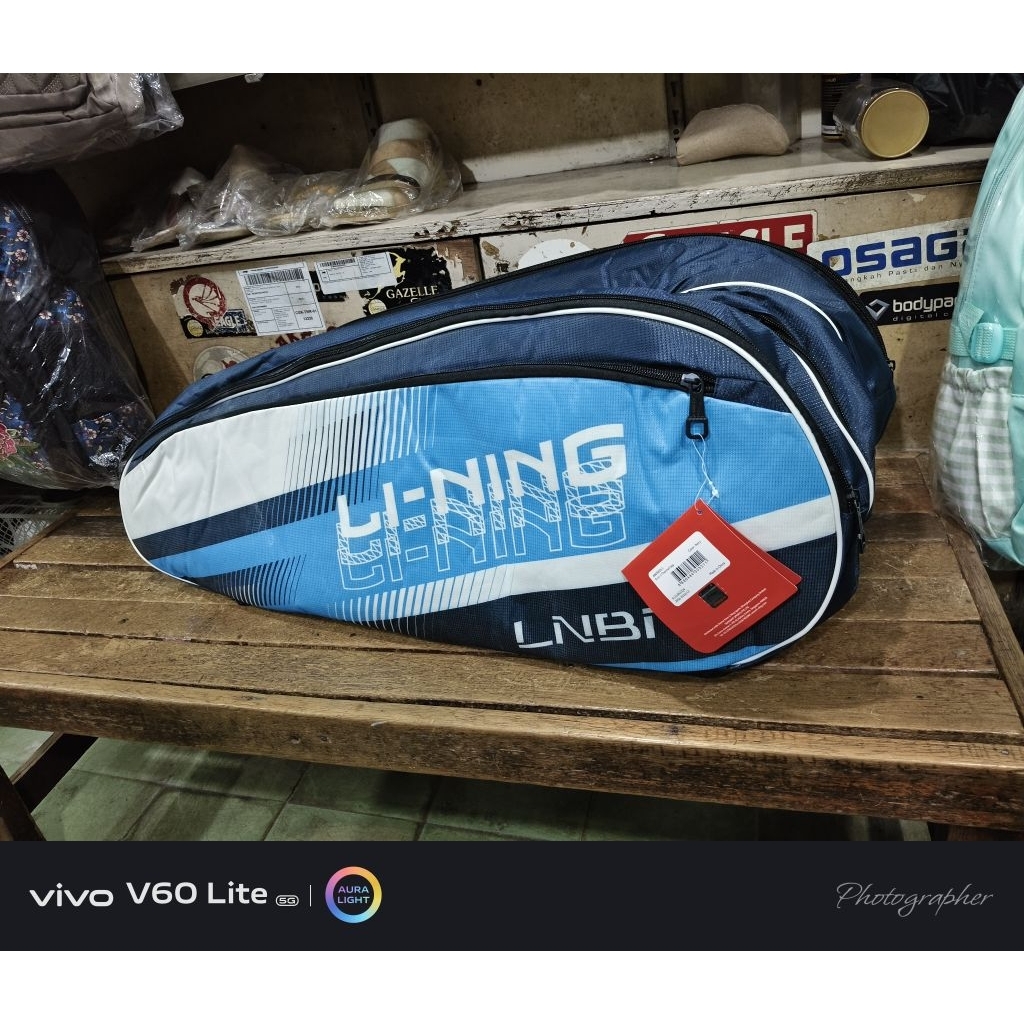 Tas Raket Badminton 3R Lining Seri ABDS 835-1Original