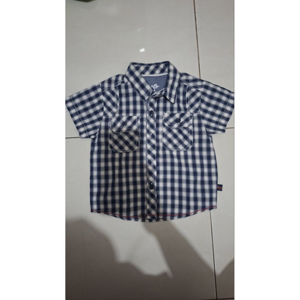 Preloved Kemeja Anak Laki laki QNA 2th