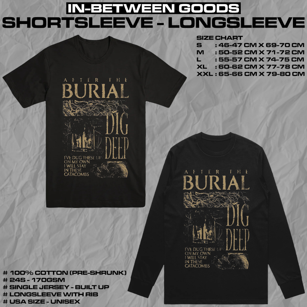 AFTER THE BURIAL - DIG DEEP | T-SHIRT | LONGSLEEVE | BAND MERCH