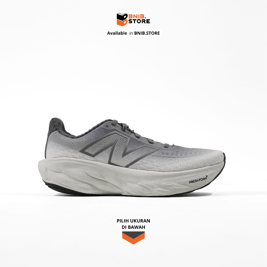 Sepatu Lari NB W Fresh Foam X 1080 v14 Grey Original