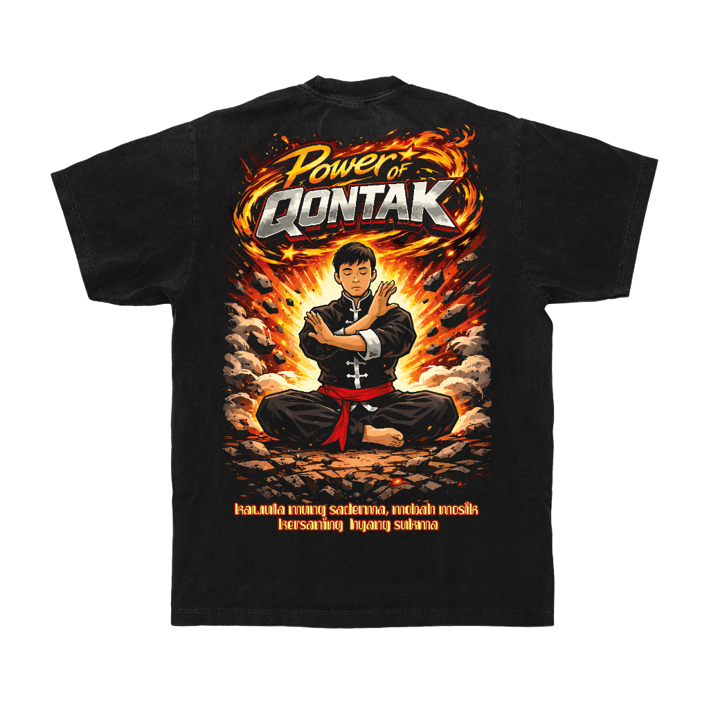 Power Of Qontak - Kaos IKSPI Kera Sakti - eightyrose