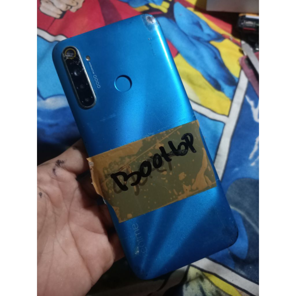 Unit Realme 5i Botloop/Mentok Logo PERAWAN (Baca Deskripsi)