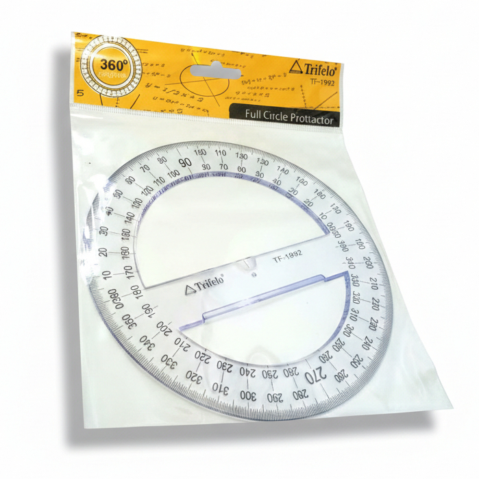 Busur Trifelo 1992 Lingkaran 360° Busur Derajat 360 Derajat 15Cm