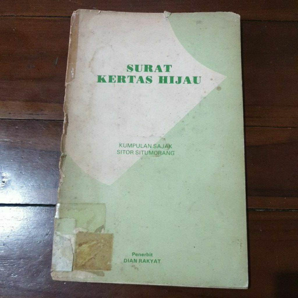 Surat Kertas Hijau - kumpulan sajak Sitor Situmorang (1985)