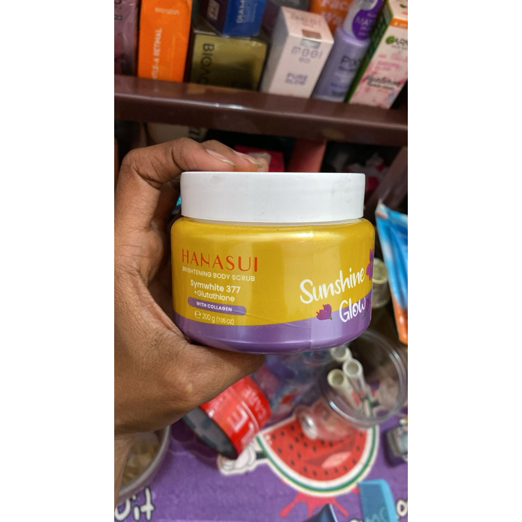 [Mussa] Hanasui Brightening Body Scrub Sunshine Glow