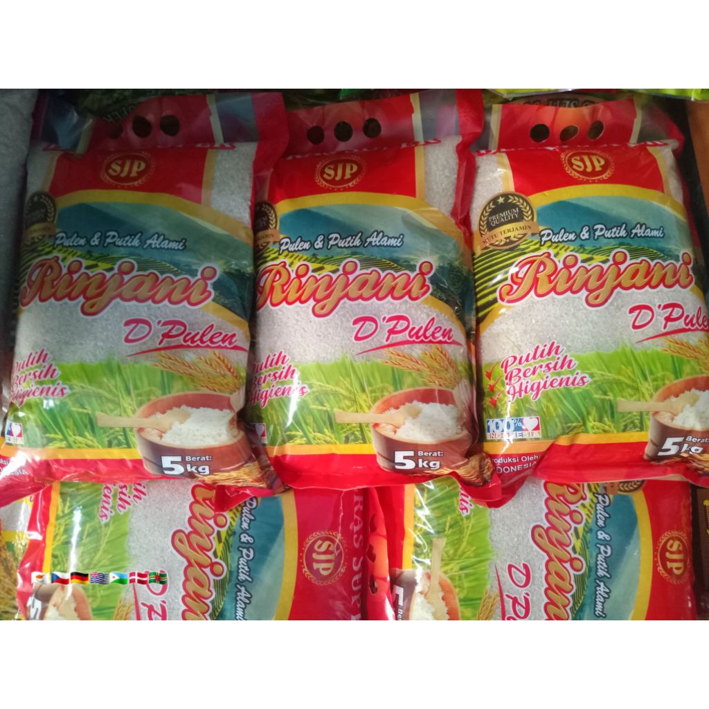 rinjani beras kemasan 5kg