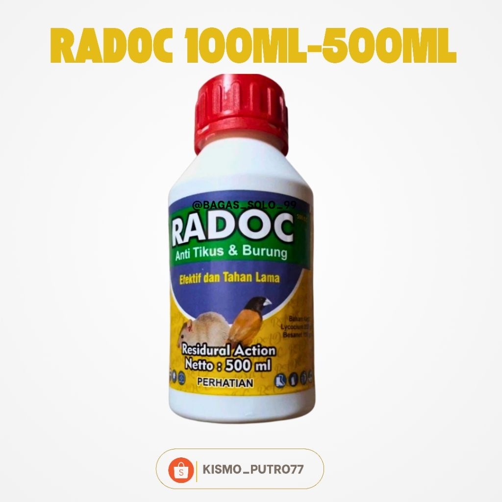 Radoc pengusir hama padi dan palawija original Radoc pengusir hama