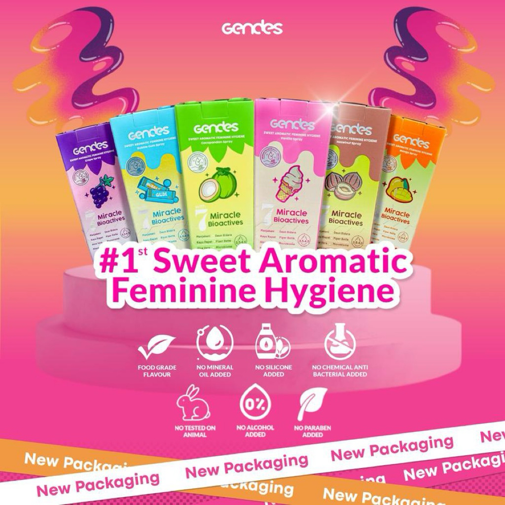 Gendes Feminine Hygiene Spray