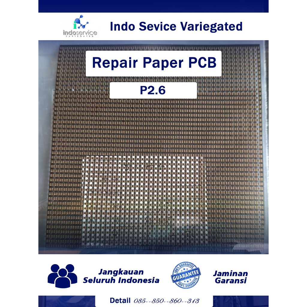 Service Repair Paper PCB Circuit Modul LED Videotron - P2.6