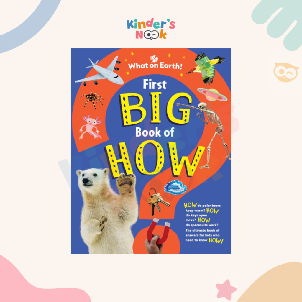 [Kinder's Nook] First Big Book of How   - Buku Anak Impor - Imported Children's Book