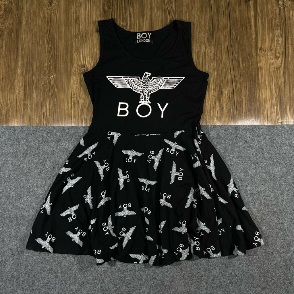 Dress Boy London big logo full print second