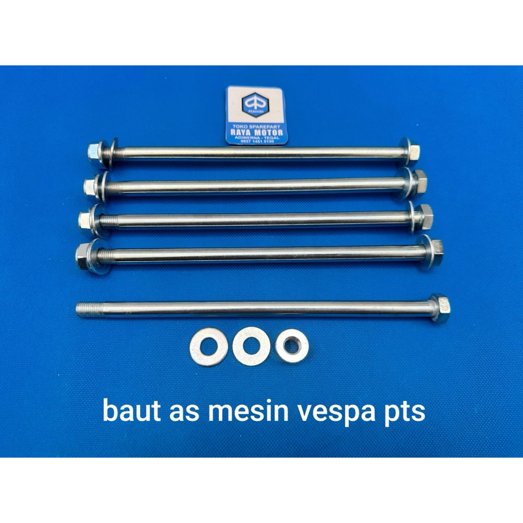 baut as mesin vespa pts,smallframe
