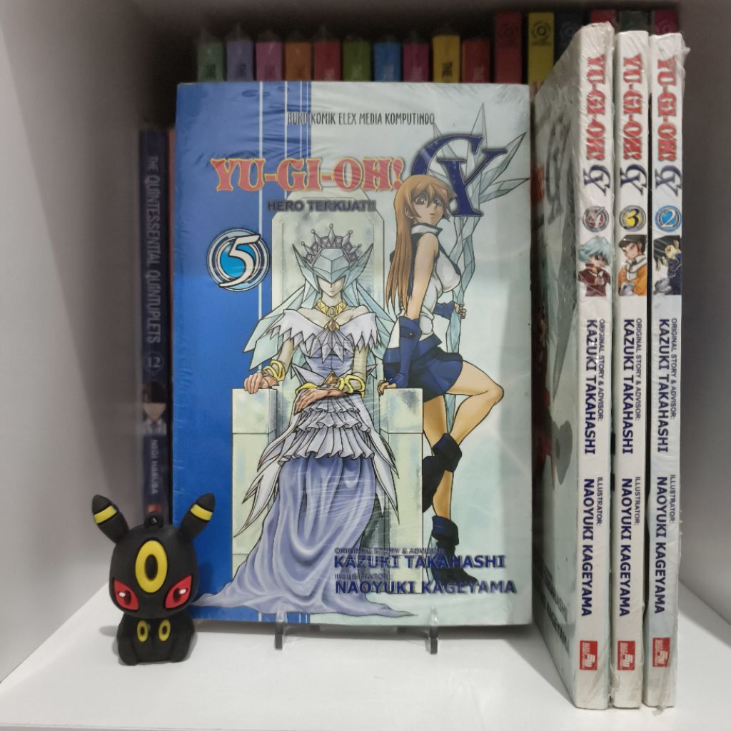 Set Komik Yu-Gi-Oh GX Volume 2-5 Segel