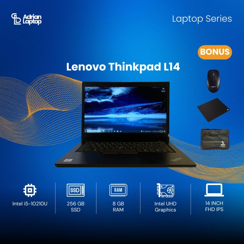 LENOVO Thinkpad L14 TOUCH SCREEN / RAM 8, SSD 256 GB / i5 Gen 10