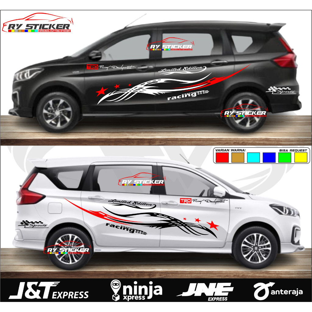 Promo stiker mobil cutting stiker ertiga sticker ertiga striping ertiga list ertiga mininalis stiker