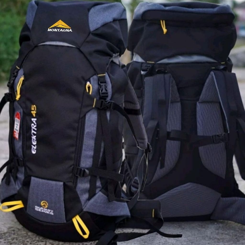 Tas Ransel Gunung - Tas Hiking ZEEGER 55+5 Liter Fiber Busa Tebal