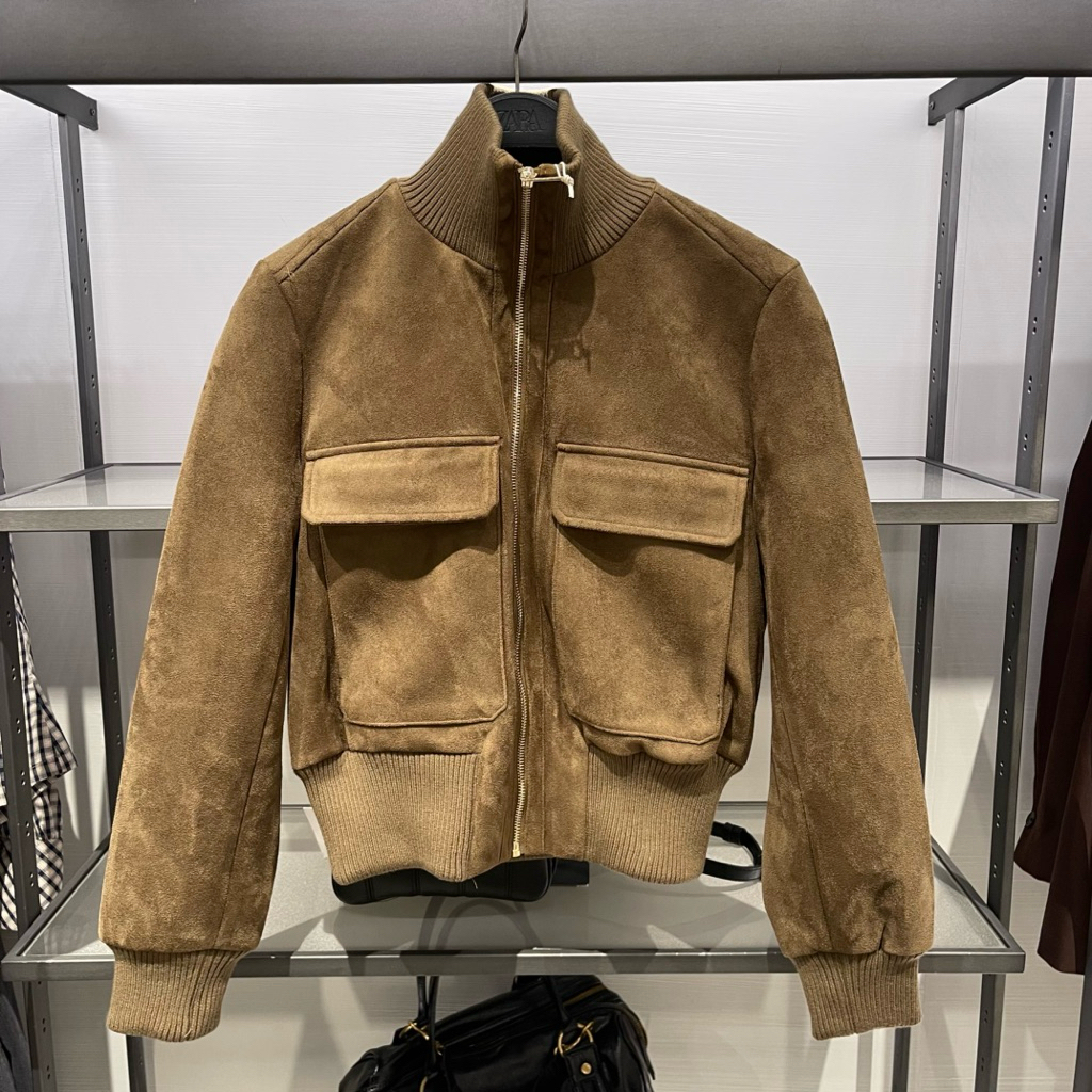 Jaket Suede ZARA Women Jastip (jasa titip)