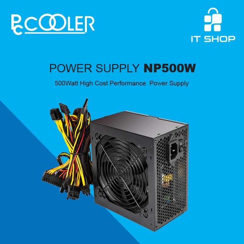PCCOOLER Power Supply HW500-NP 500W