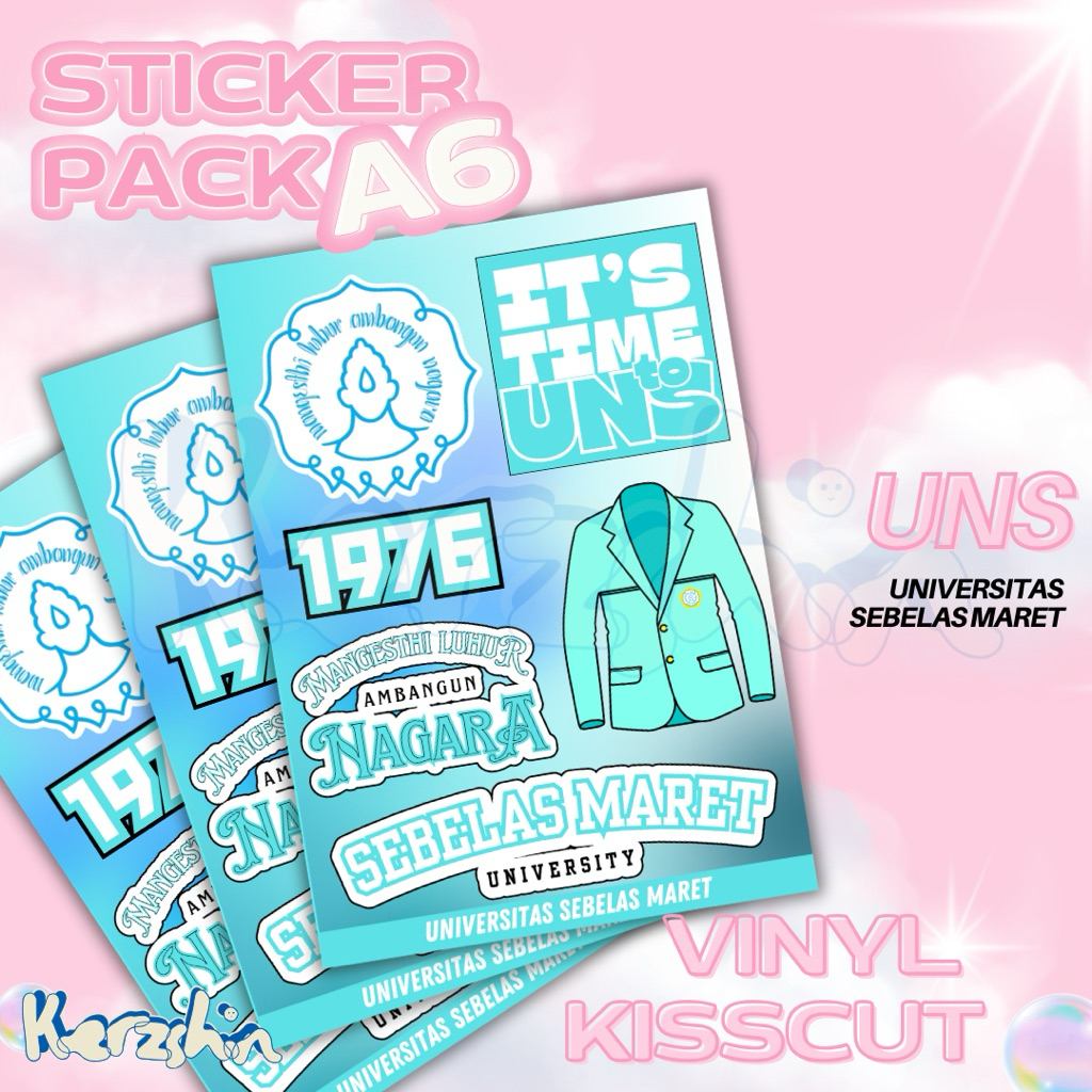 Stiker Universitas Sebelas Maret - UNS