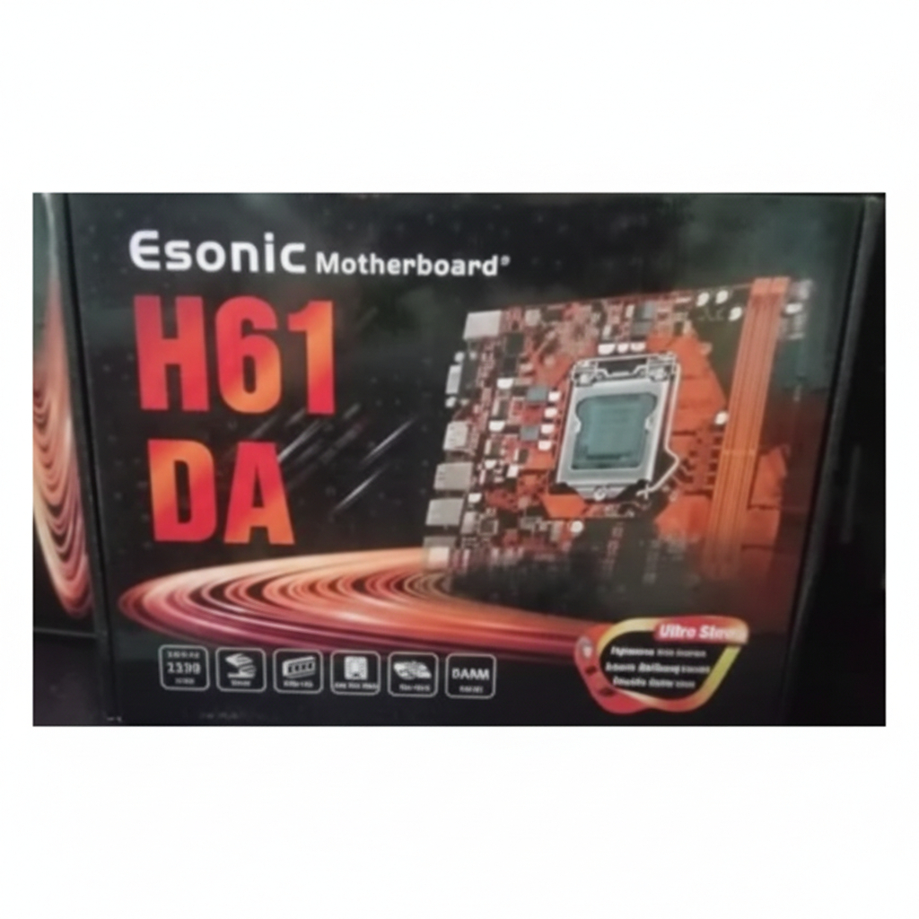 Motherboard Esonic H61 DAI WITH NVME - DJ COMPUTER STORE