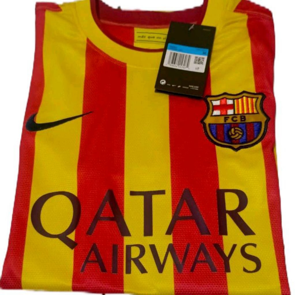 Barcelona Retro Away 2013/2014 Player Isue
