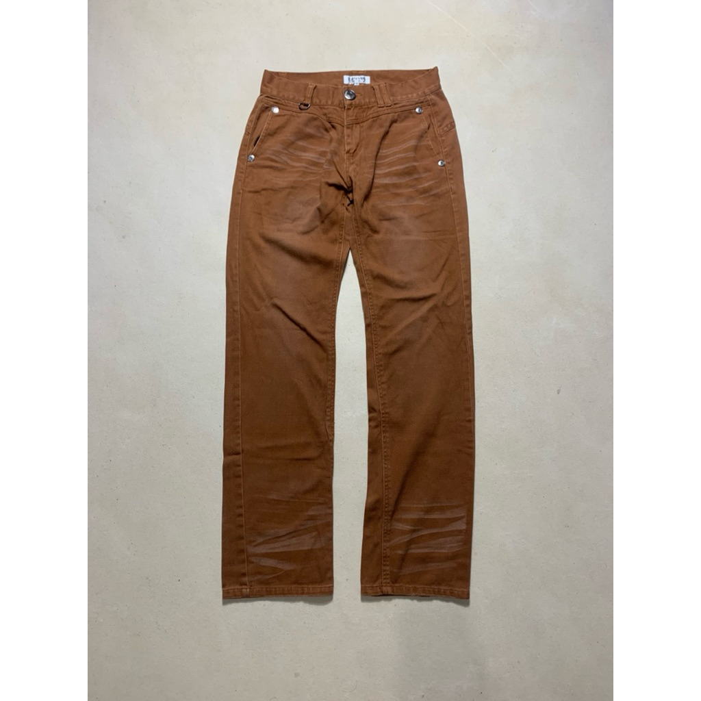 Celana Lowbox Japan Buckle Back Denim