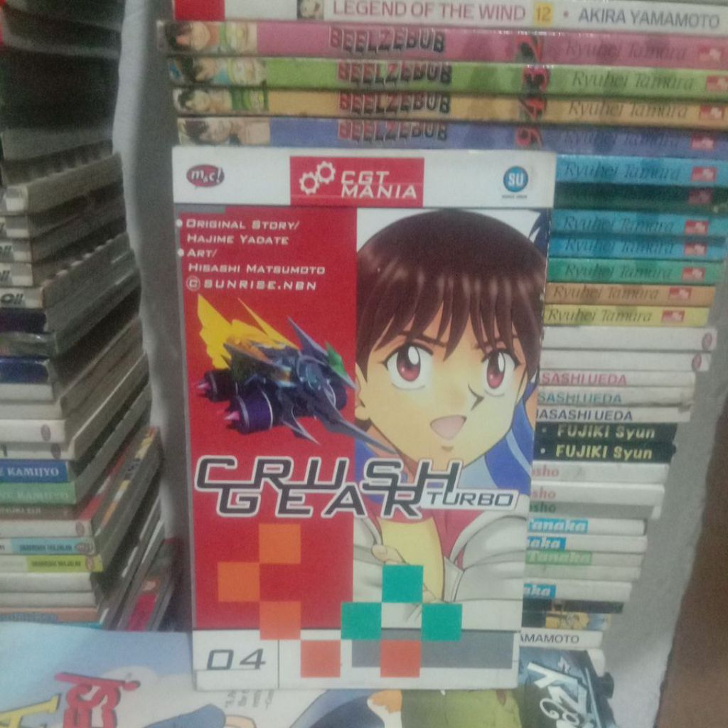 komik crush gear turbo volume 4