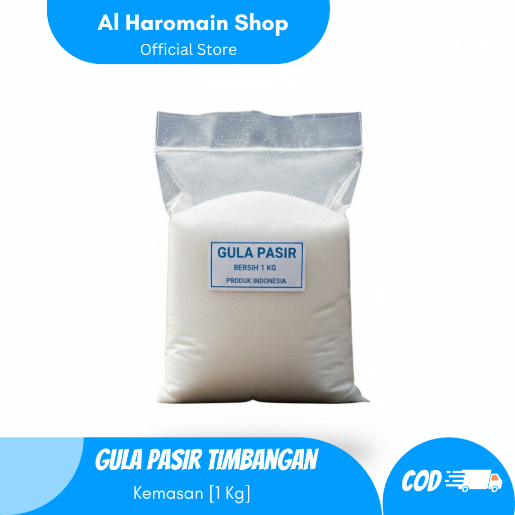 Gula Pasir Lokal 1 Kg – Promo Murah Meriah Tersedia Harga Grosir / Gula Nusakita Re-pack 1 Kg