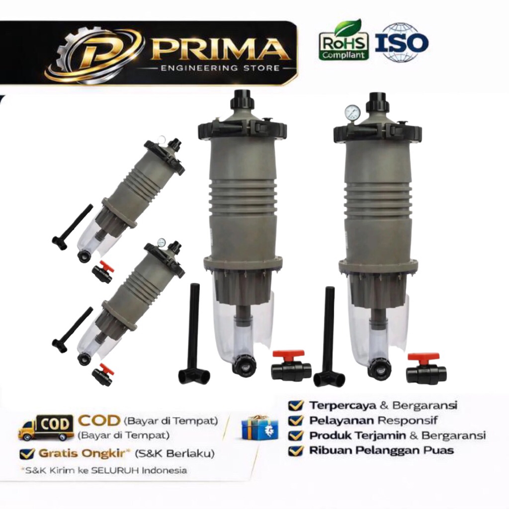 SAA - Filter Kolam Renang Waterco Multicylone 16 Ultra Plus + Catridge C75