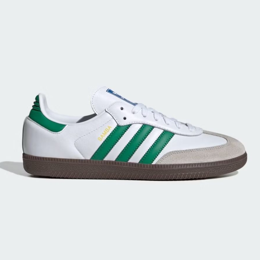 Sepatu Sneakers Casual Adidas Samba OG Unisex Authentic BNWB - White Gren