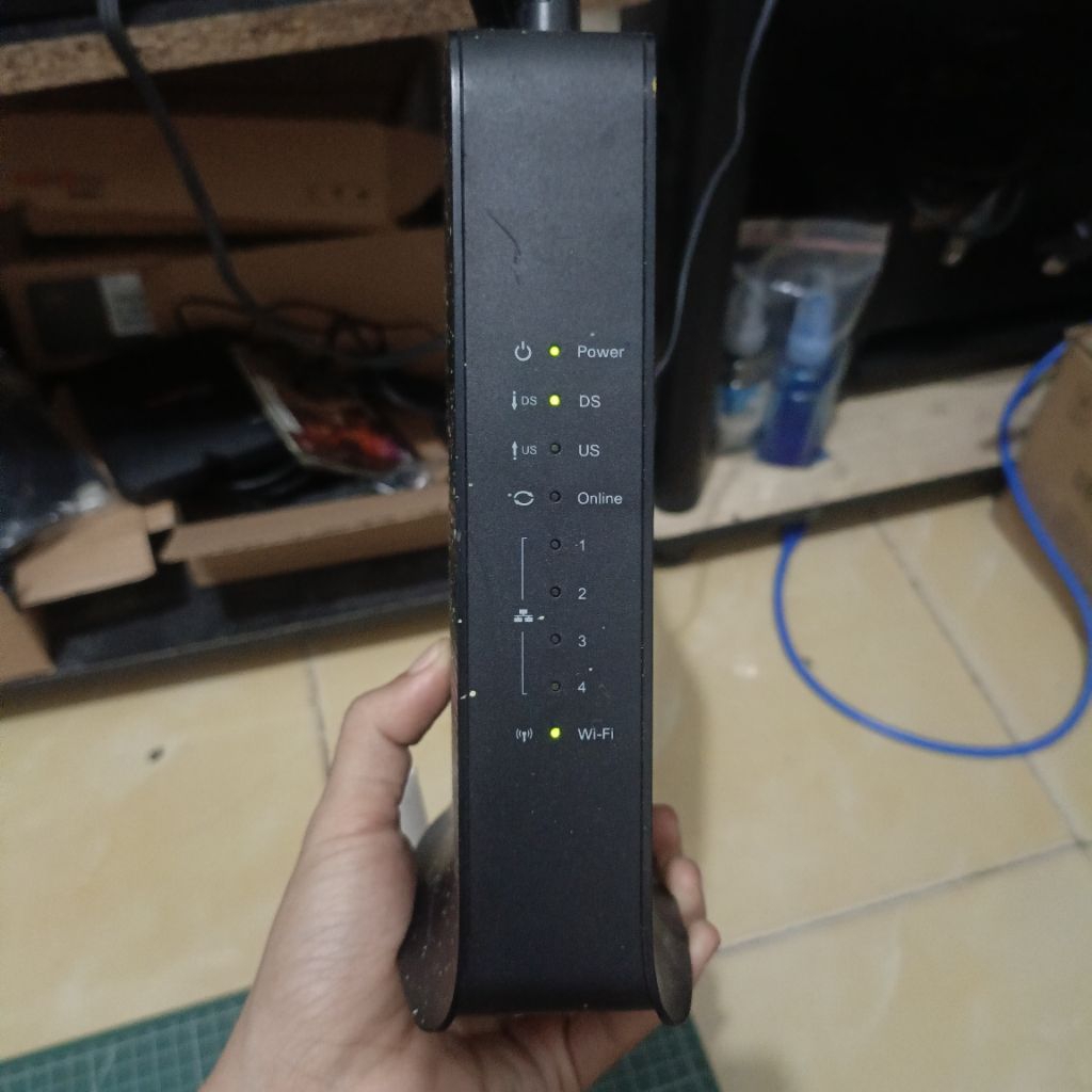 router technicolor cga0111LNT