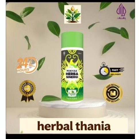 MHS Minyak But But Minyak Herbal Sinergi HNI HPAI 100ML Minyak Ajaib Asli