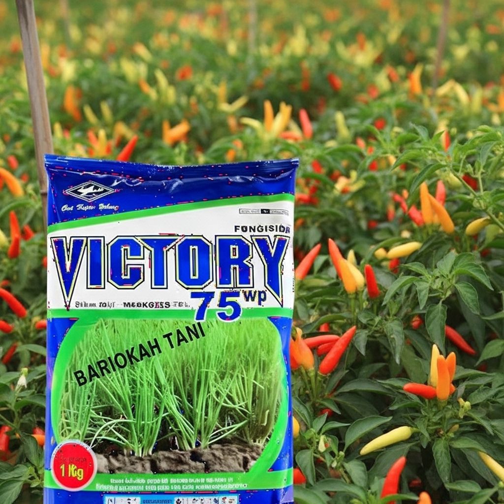 VICTORY 75WP Fungisida Sistemik 1kg - Pelindung Tanaman Paling Ampuh dari Serangan Jamur & Bercak