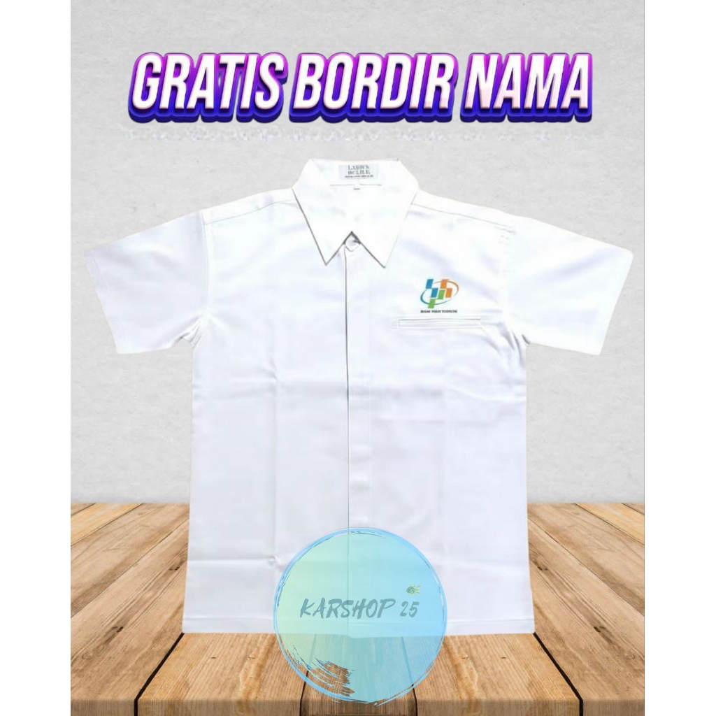 SERAGAM BPS LENGAN PENDEK KEMEJA BPS LENGAN PENDEK TERBARU KEMEJA KERJA BPS KEMEJA BPS ATASAN BAJU B