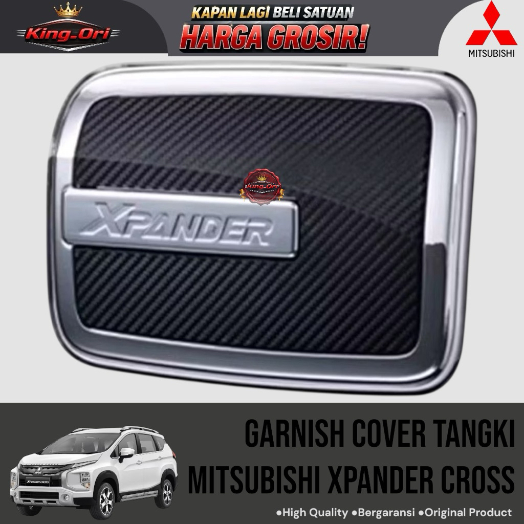 Garnish Cover Tangki Mobil Mitsubishi Xpander Cross
