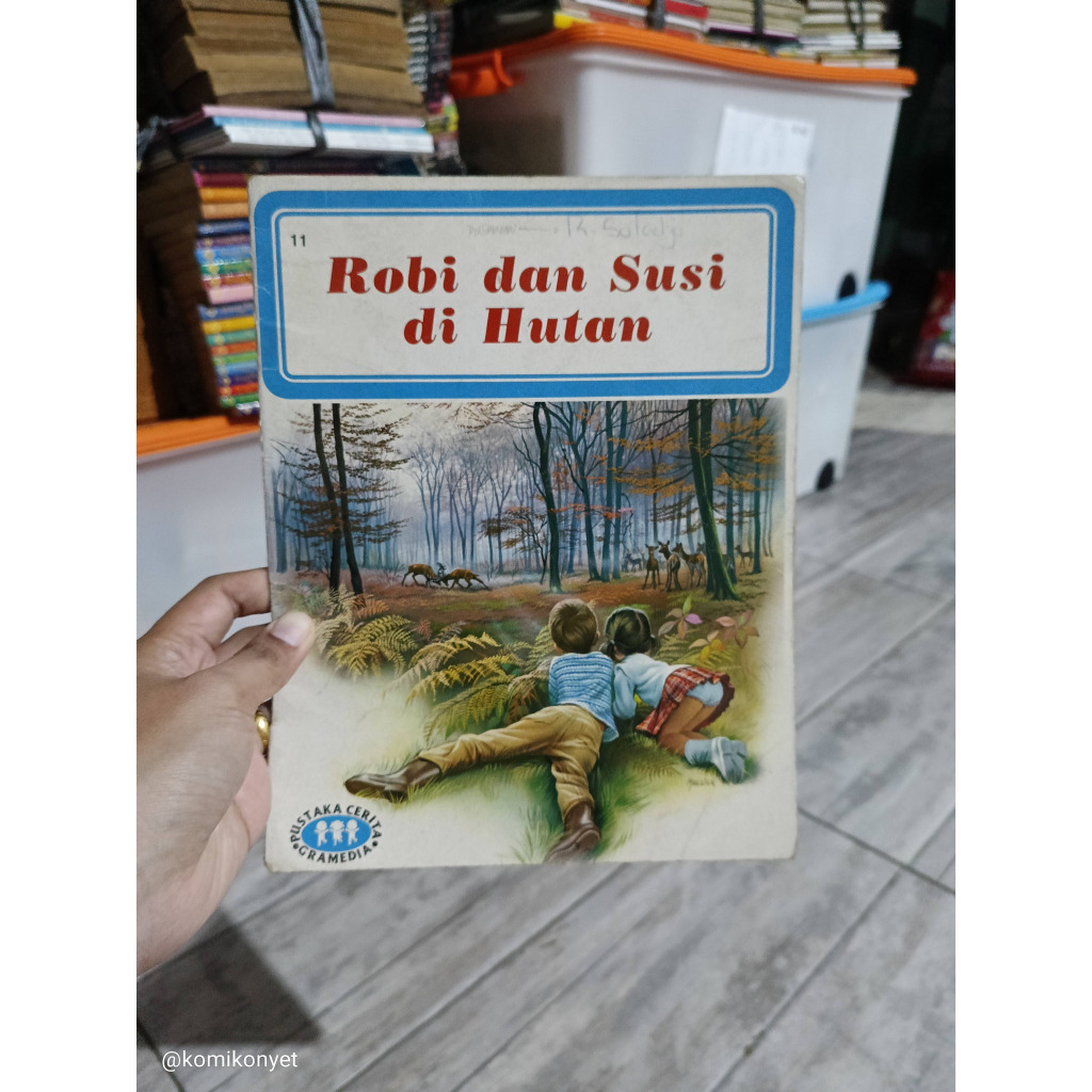 Buku Cerita Anak Gilbert Delahaye dan Marcel Marlier Seri Pustaka Cerita Gramedia No. 11 Robi dan Su