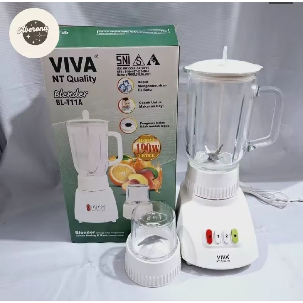 Blender Kaca Viva Nt Quality BL-T11A