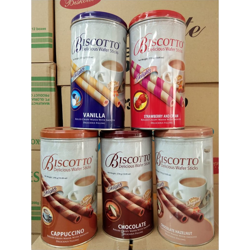 Biscotto wafer stick - astor stick cokelat - wafer roll biskitop - astor kalengan biskitop - biscott