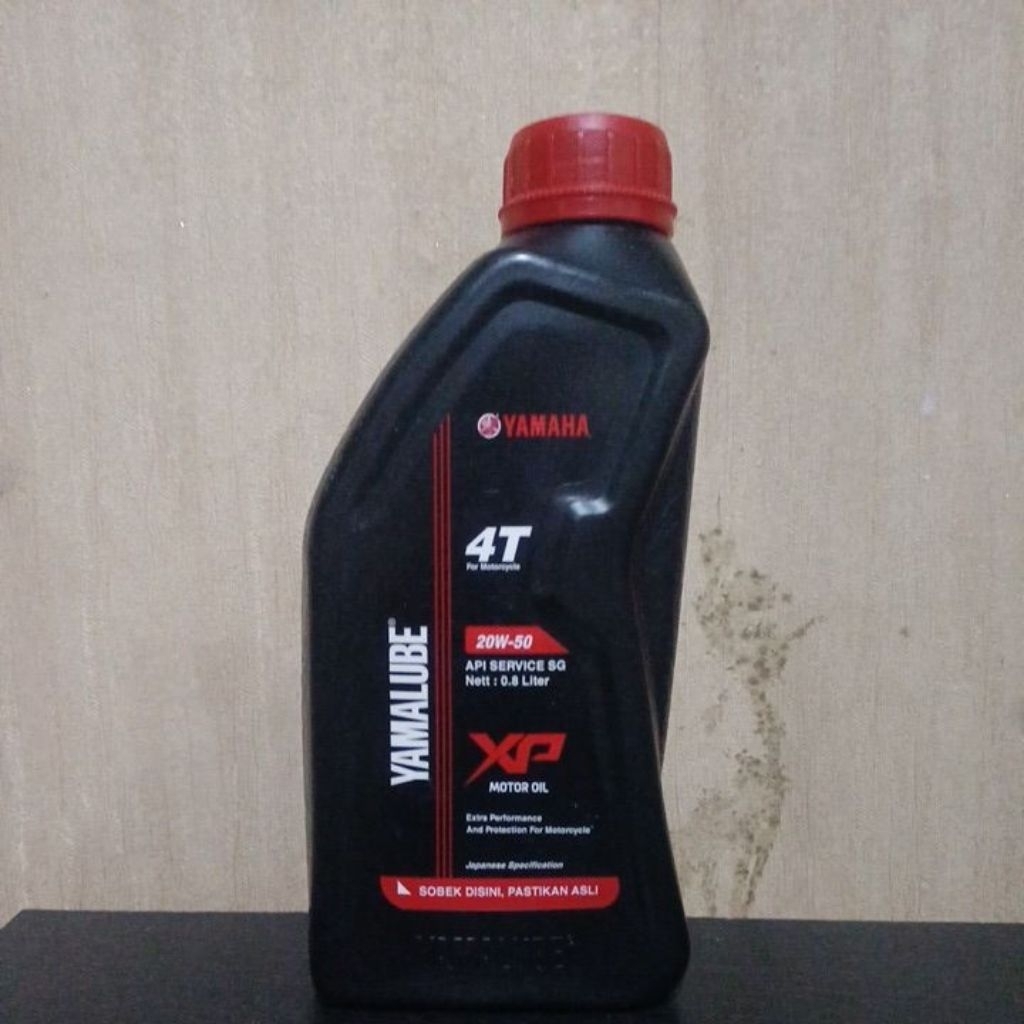 Oli Motor Yamalube XP 20W-50 - 0,8 L, Formula Semi Synthetic untuk Performa Optimal