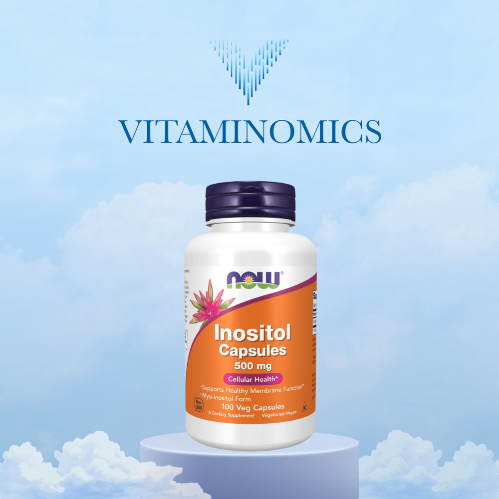 NOW Foods Inositol 500 mg Capsule Supplement
