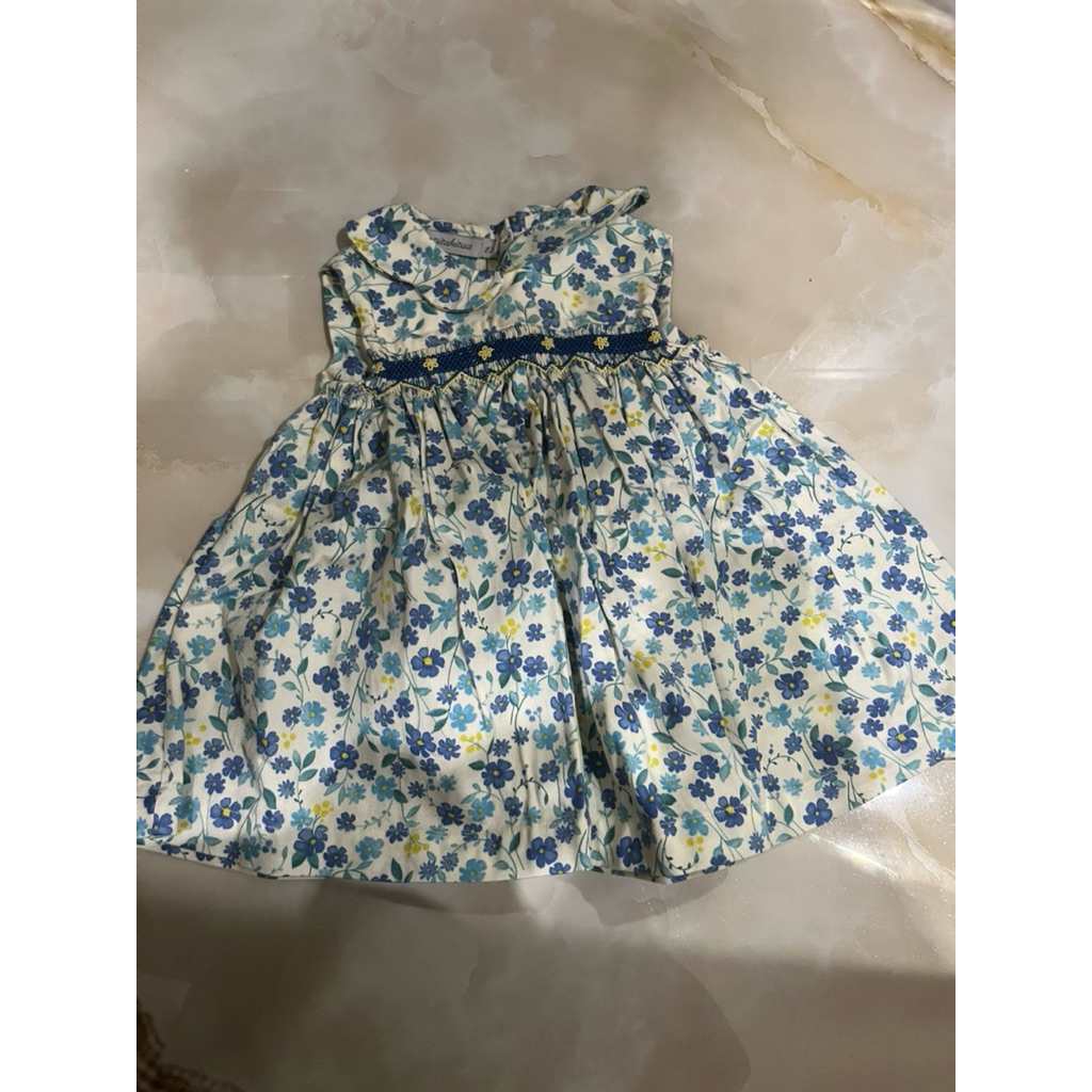 Pitakitaa Smocked Dress Poppy classic sleevless