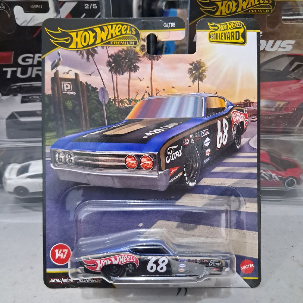 Hot wheels 69 Ford Torino Talladega boulevard- Hotwheels boulevard 69 Ford Torino Talladega- Hot whe