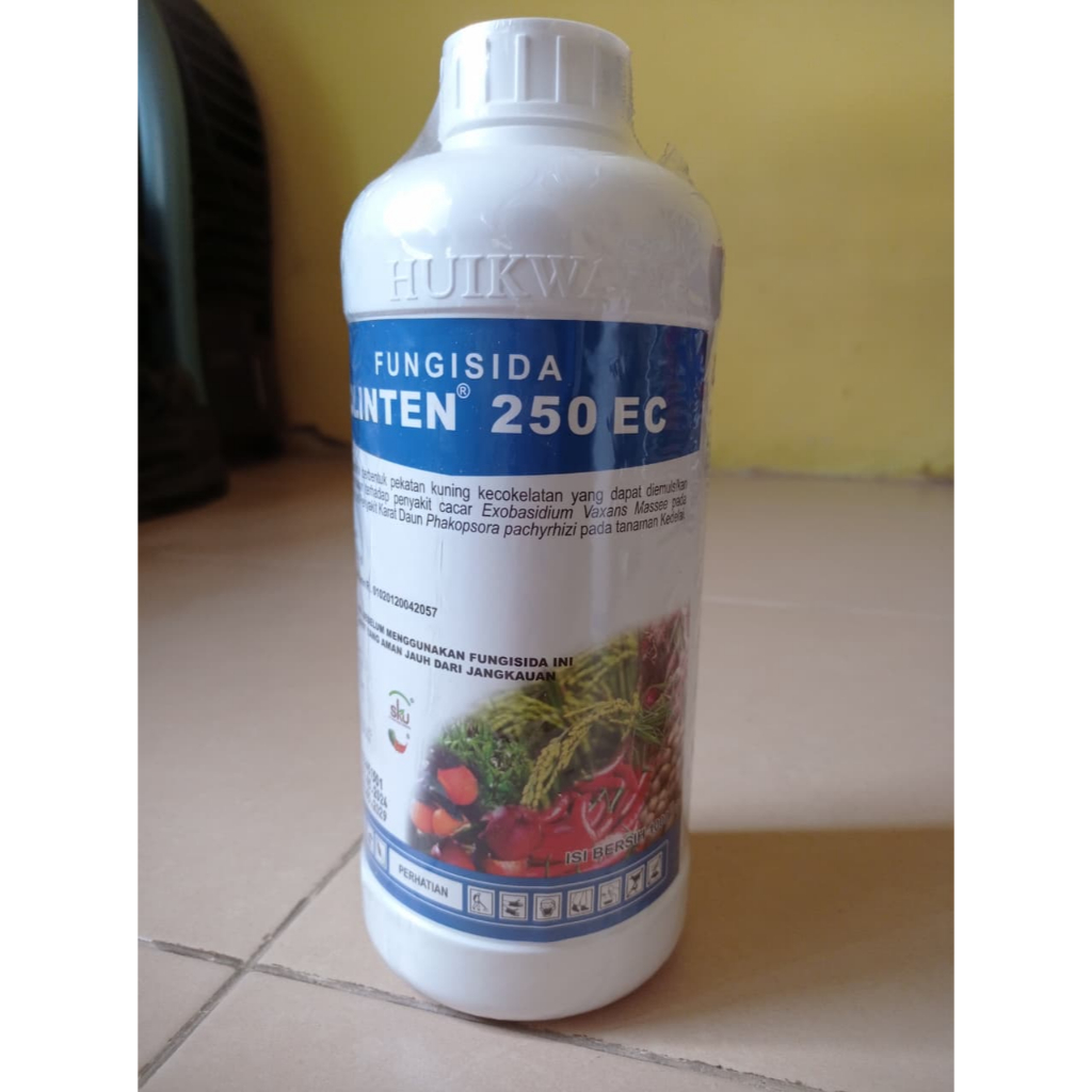 Fungisida CLINTEN 250EC Kemasan 1L Mengendalikan Jamur Sayuran Buah