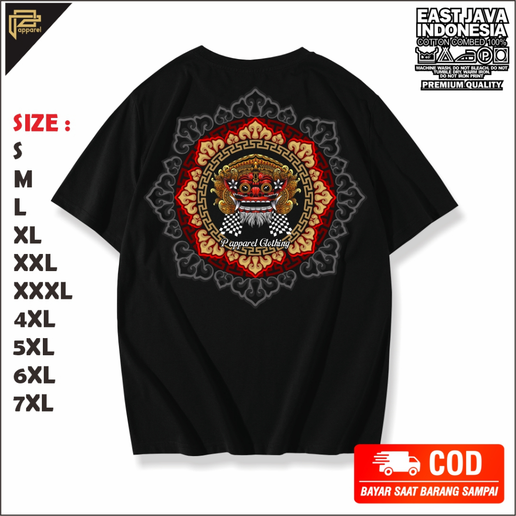 baju kaos OGOH OGOH HINDU BALI Tahun SAKA unisex bahan adem big size jumbo
