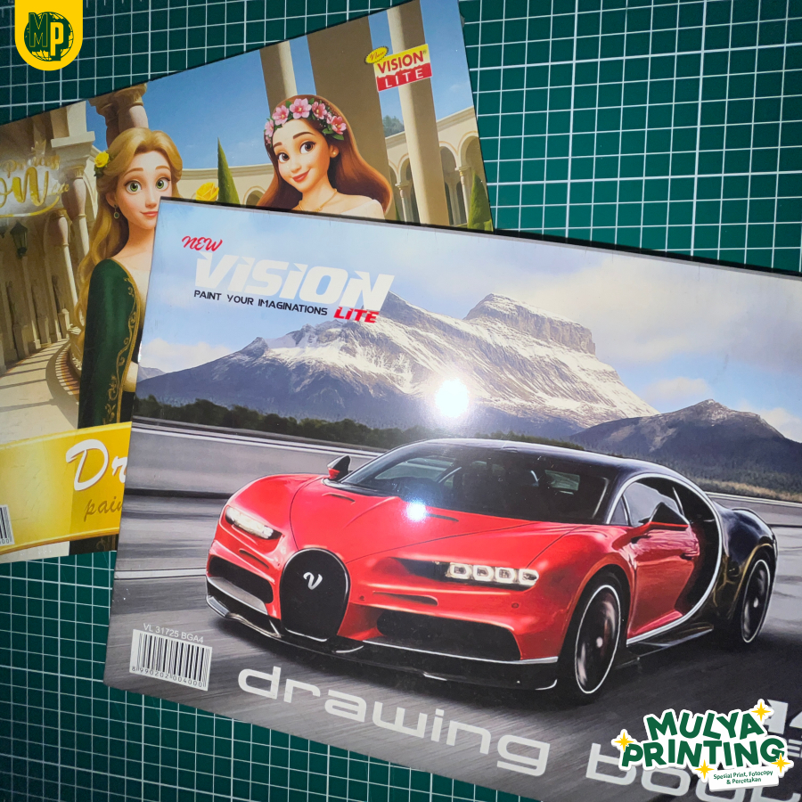 buku gambar a4 vision