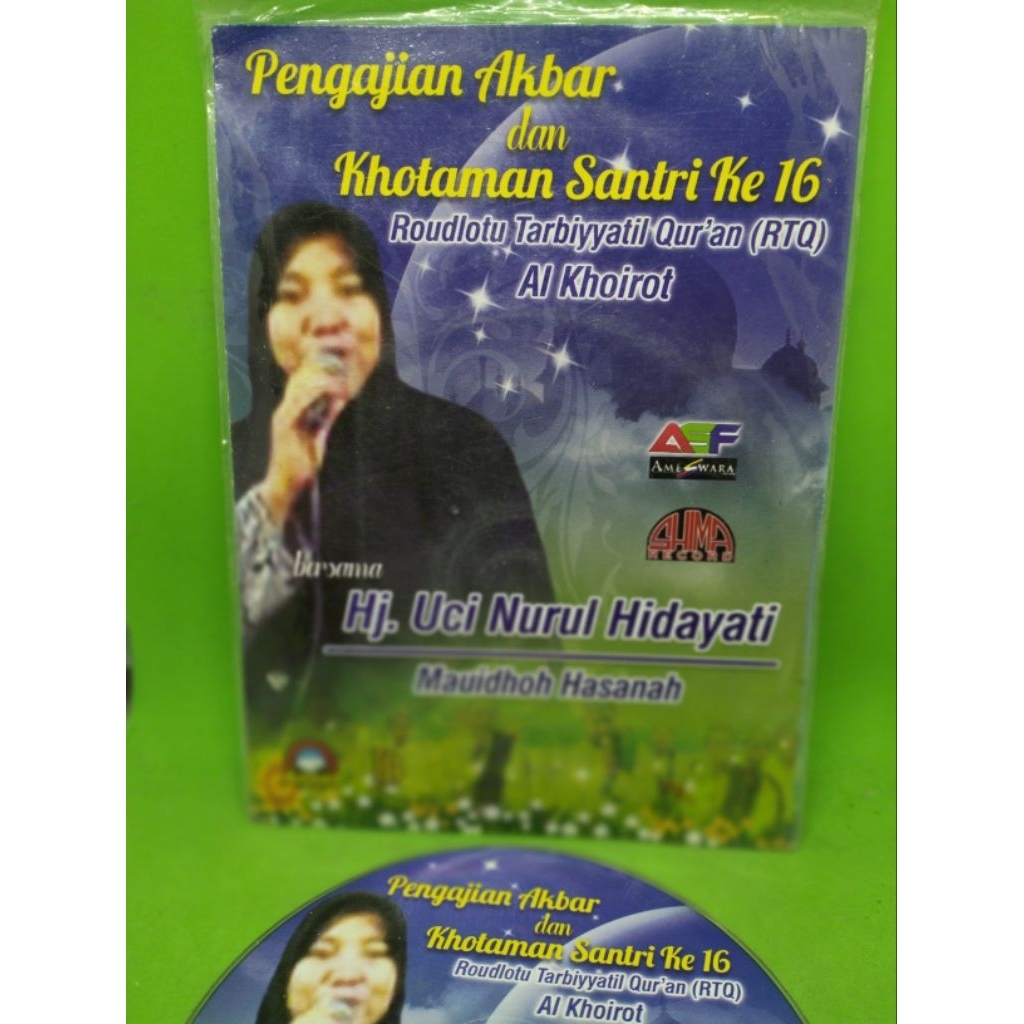 VCD PENGAJIAN AKBAR khotaman Santri, Hj Uci Nurul Hidayati