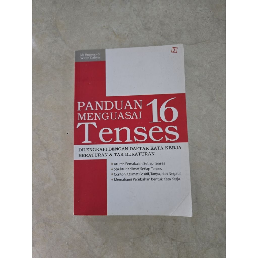panduan tenses kamus bahasa inggris bekas preloved