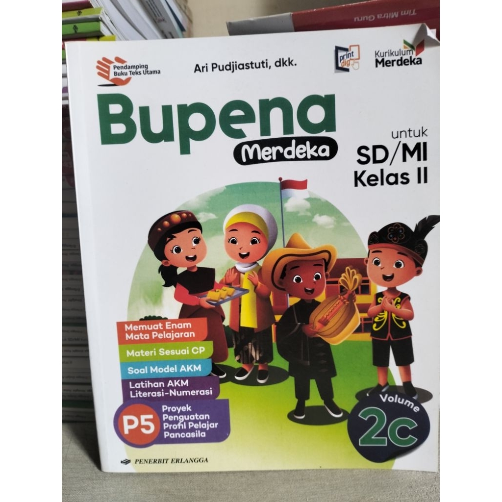 buku bupena p5 kelas 2C Erlangga